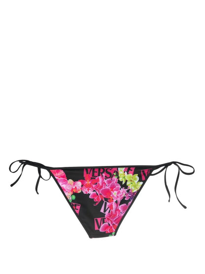 Floral-Print Bikini Bottoms