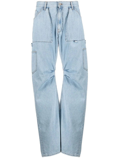 Wide Leg Cargo Jeans