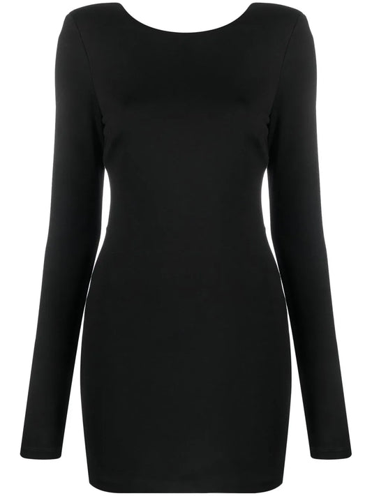 Open-Back Minidress