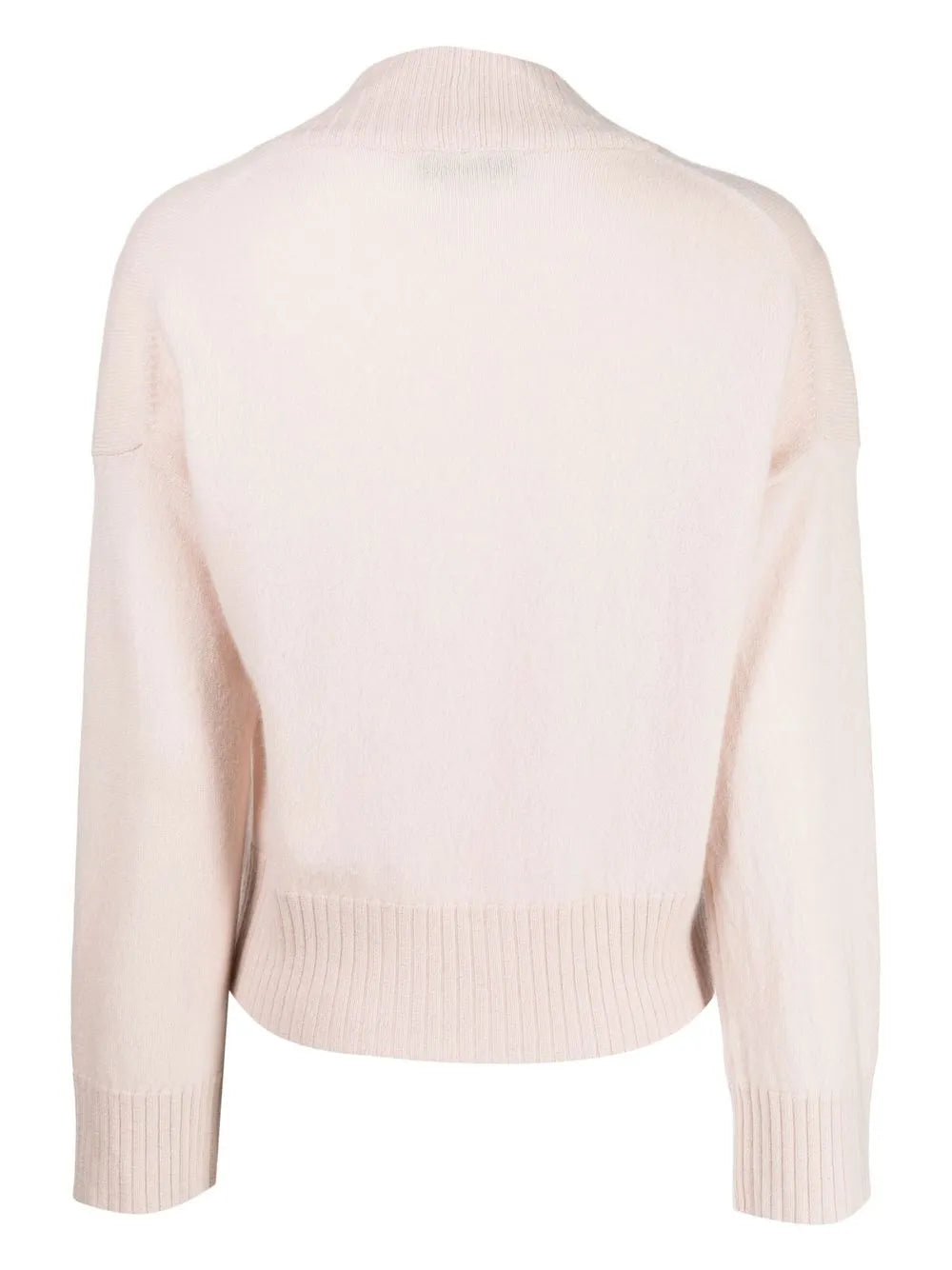 Open Tie-Fastening Cashmere Cardigan