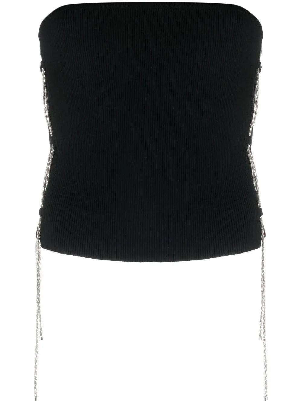 Crystal-Embellished Bandeau Top