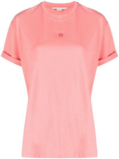 Star-Embroidered T-Shirt