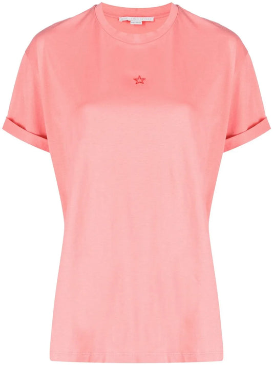 Star-Embroidered T-Shirt
