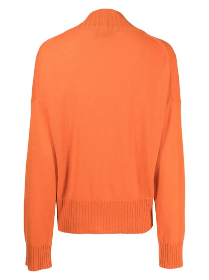 Open Tie-Fastening Cashmere Cardigan