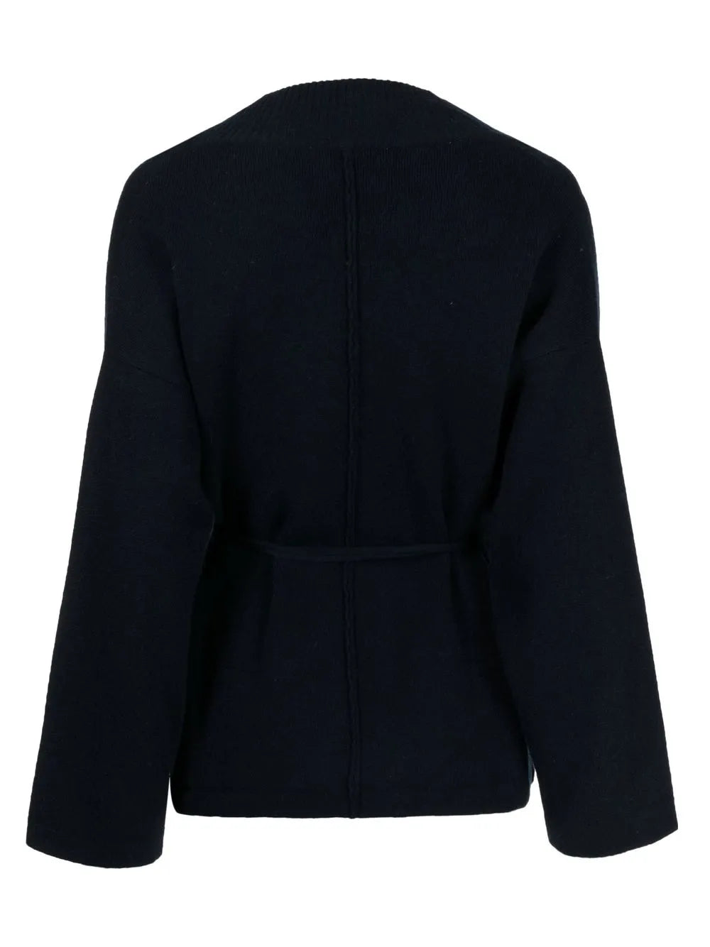 V-Neck Tie-Waist Cardigan