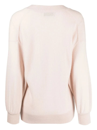 V-Neck Long Sleeve Jumper