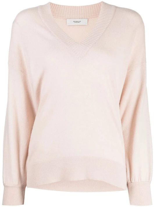 V-Neck Long Sleeve Jumper