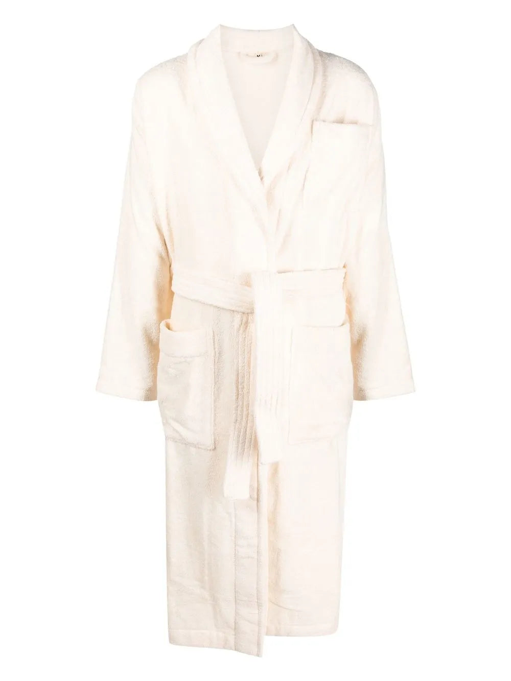 Logo-Patch Belted Robe