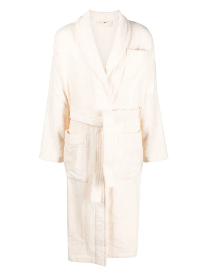 Logo-Patch Belted Robe