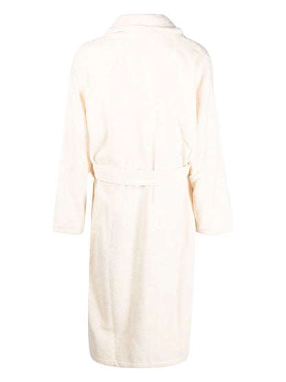Logo-Patch Belted Robe