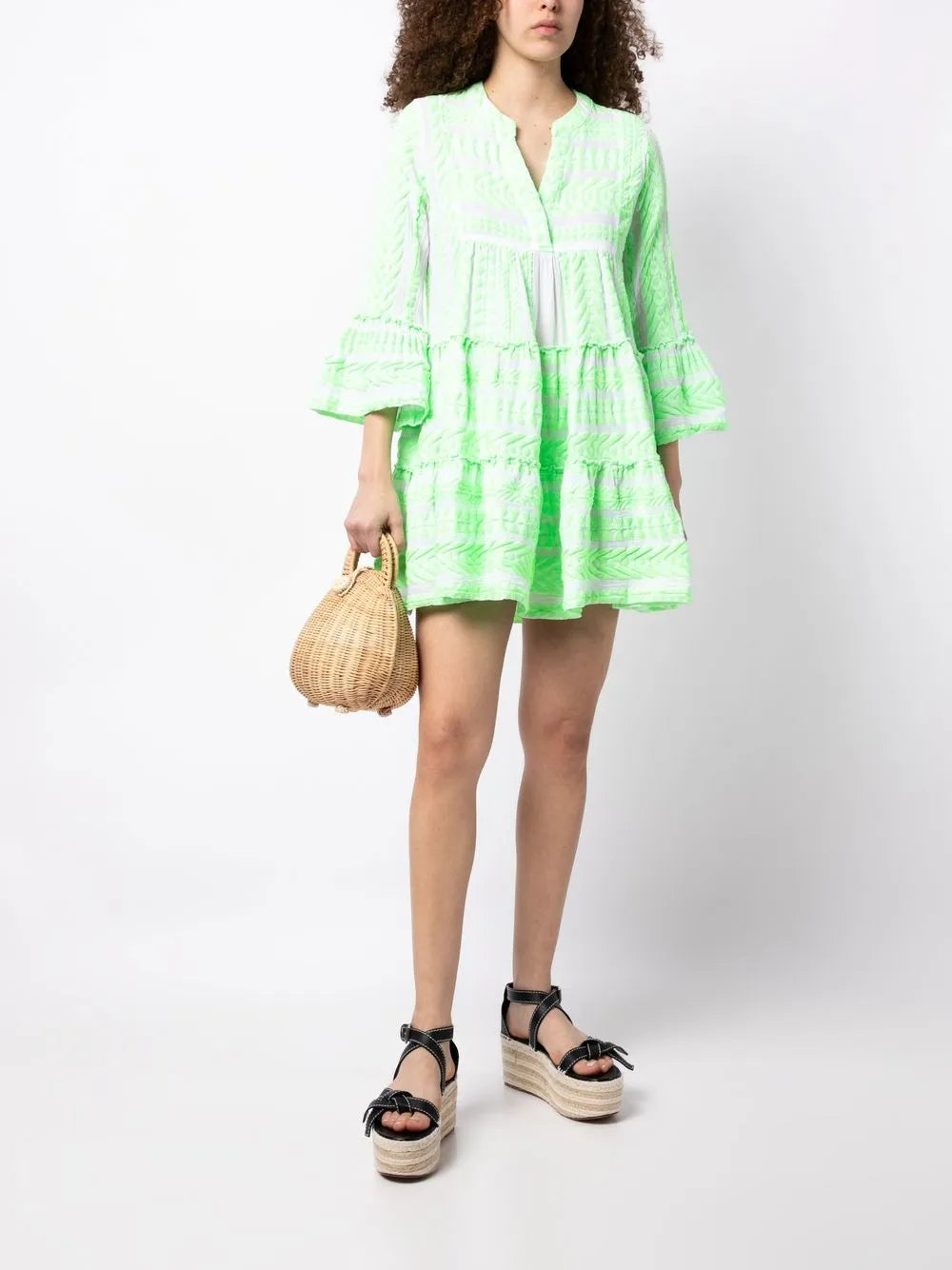 Ella Bell-Sleeve Dress
