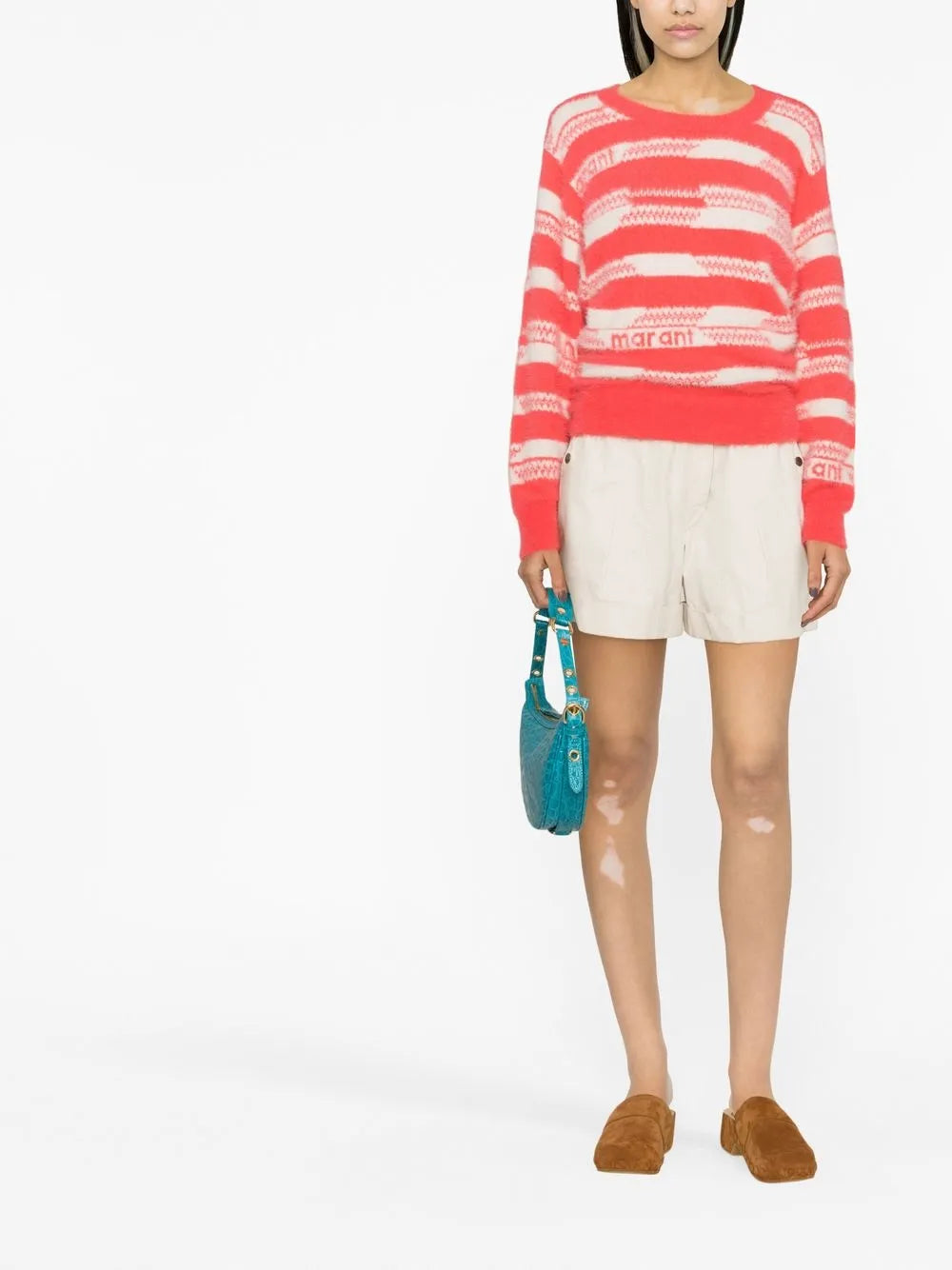 Orson Logo-Print Striped Jumper