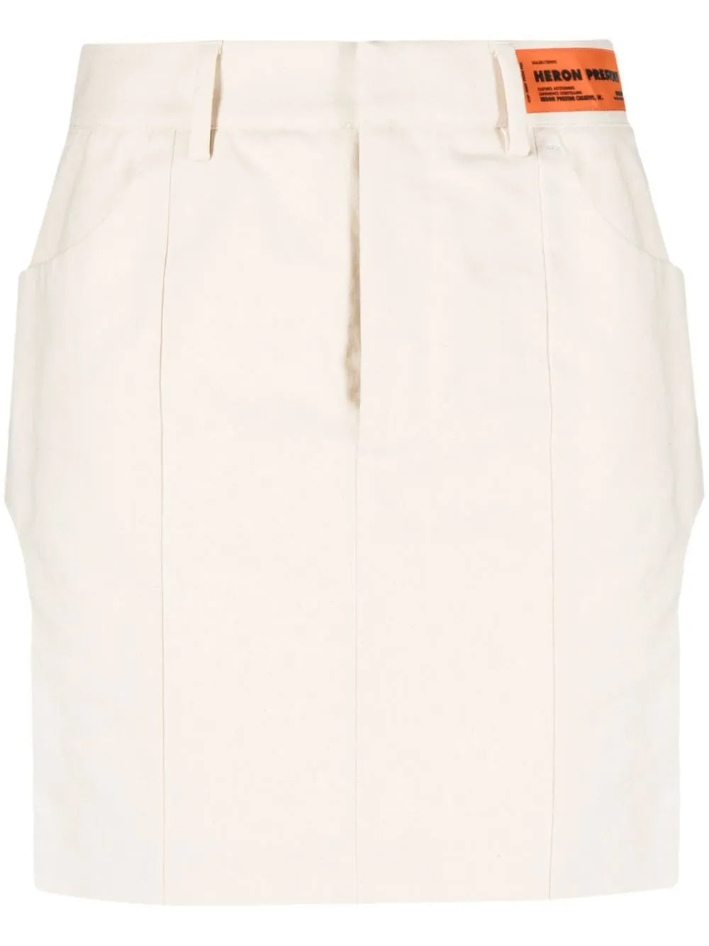 Side-Slits Fitted Mini Skirt