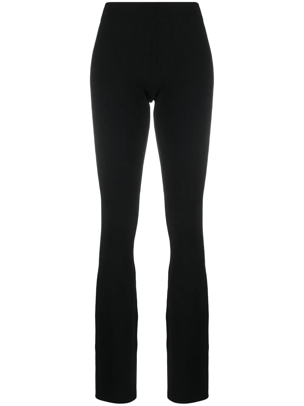 Flared Knitted Trousers