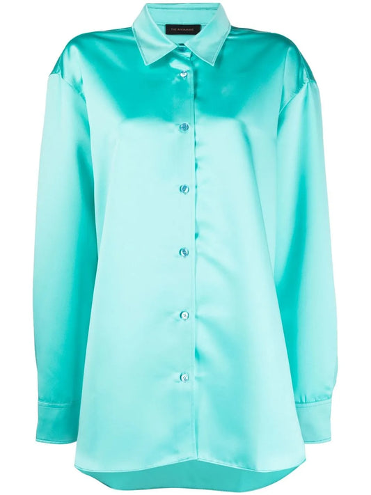 Oversized Satin Shirt