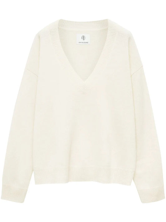 Lee V-Neck Cashmere Jumper