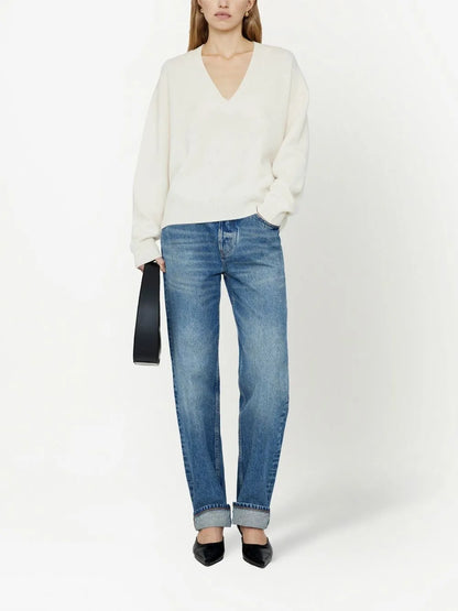 Lee V-Neck Cashmere Jumper