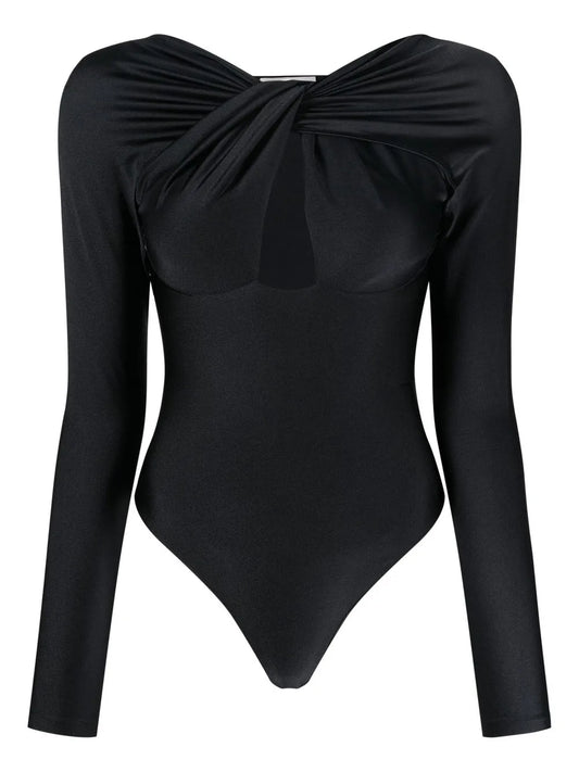 Twisted Cut-Out Bodysuit