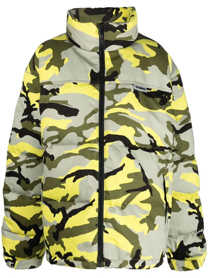 Camouflage Puffer Jacket