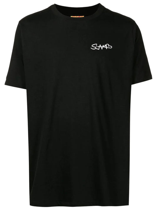 Angel Demon-Print T-Shirt