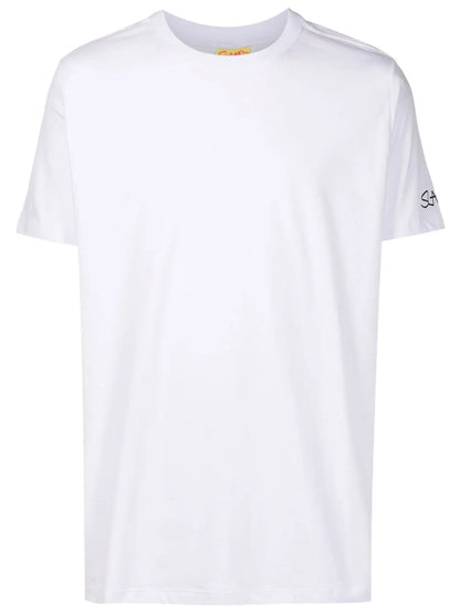 Three Heads-Print T-Shirt