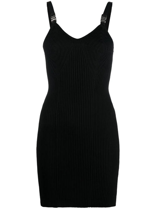 Fitted Sleeveless Mini Dress