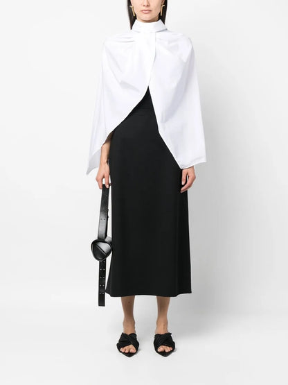 Mid-Length Straight Skirt