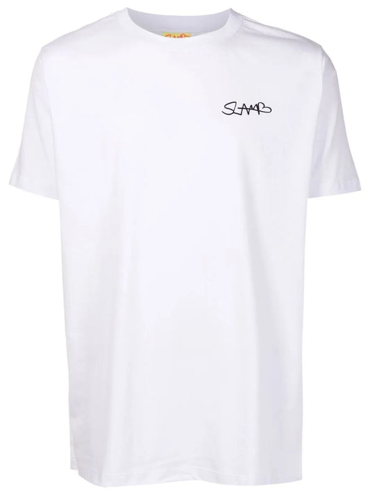 Angel Demon-Print T-Shirt