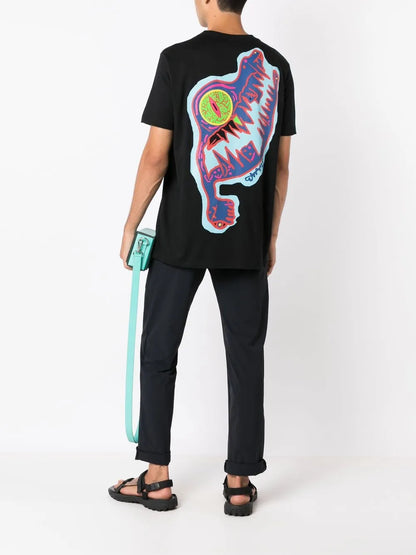 Monster-Print T-Shirt