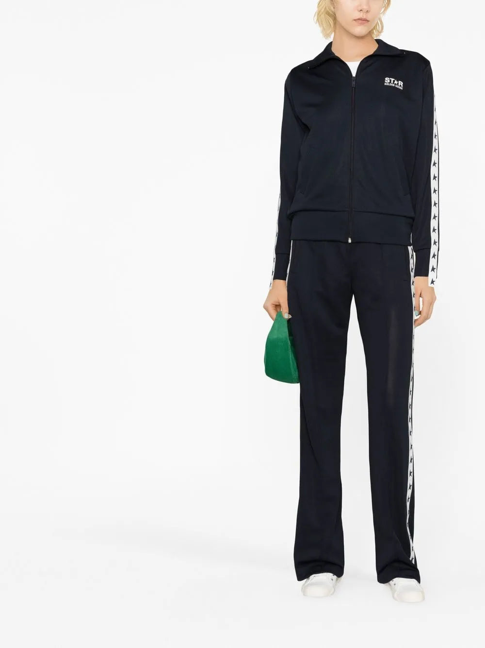 Star-Print Track Jacket