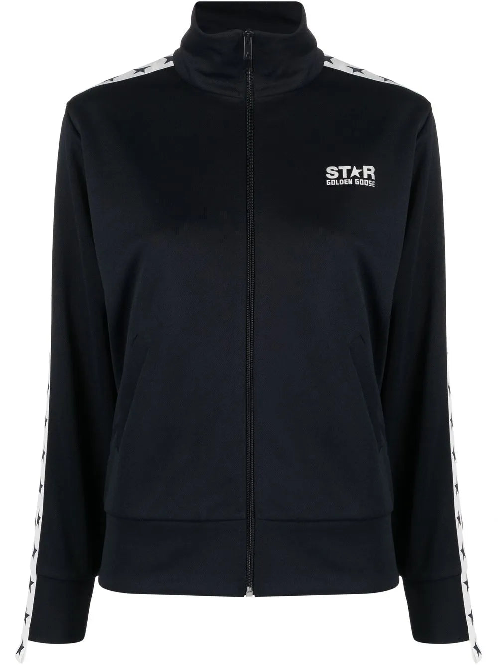 Star-Print Track Jacket