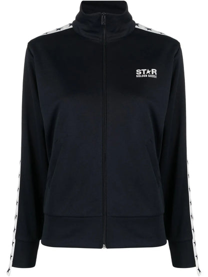 Star-Print Track Jacket