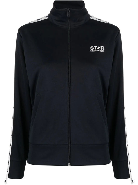 Star-Print Track Jacket