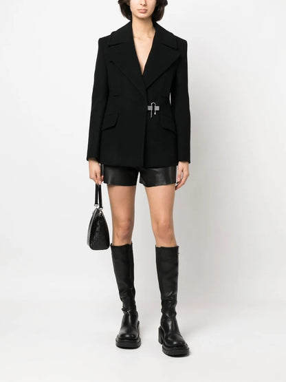 Double-Breasted Wool Blazer