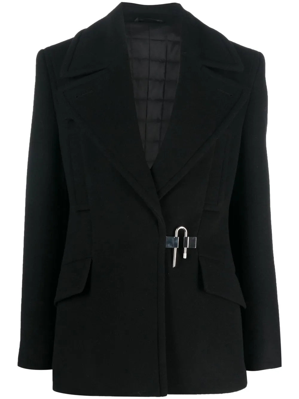 Double-Breasted Wool Blazer
