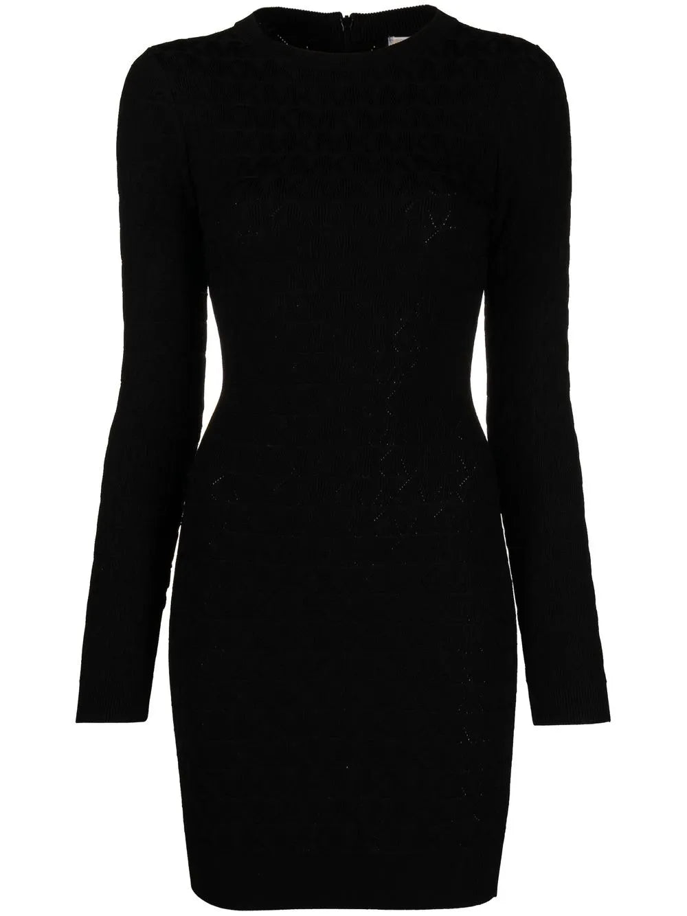 Monogram-Jacquard Mini Dress