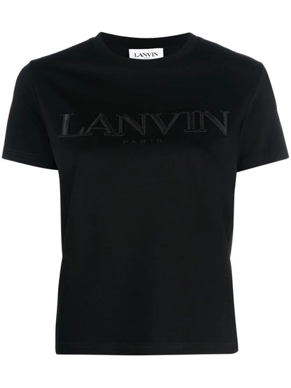 Logo-Lettering Cotton T-Shirt