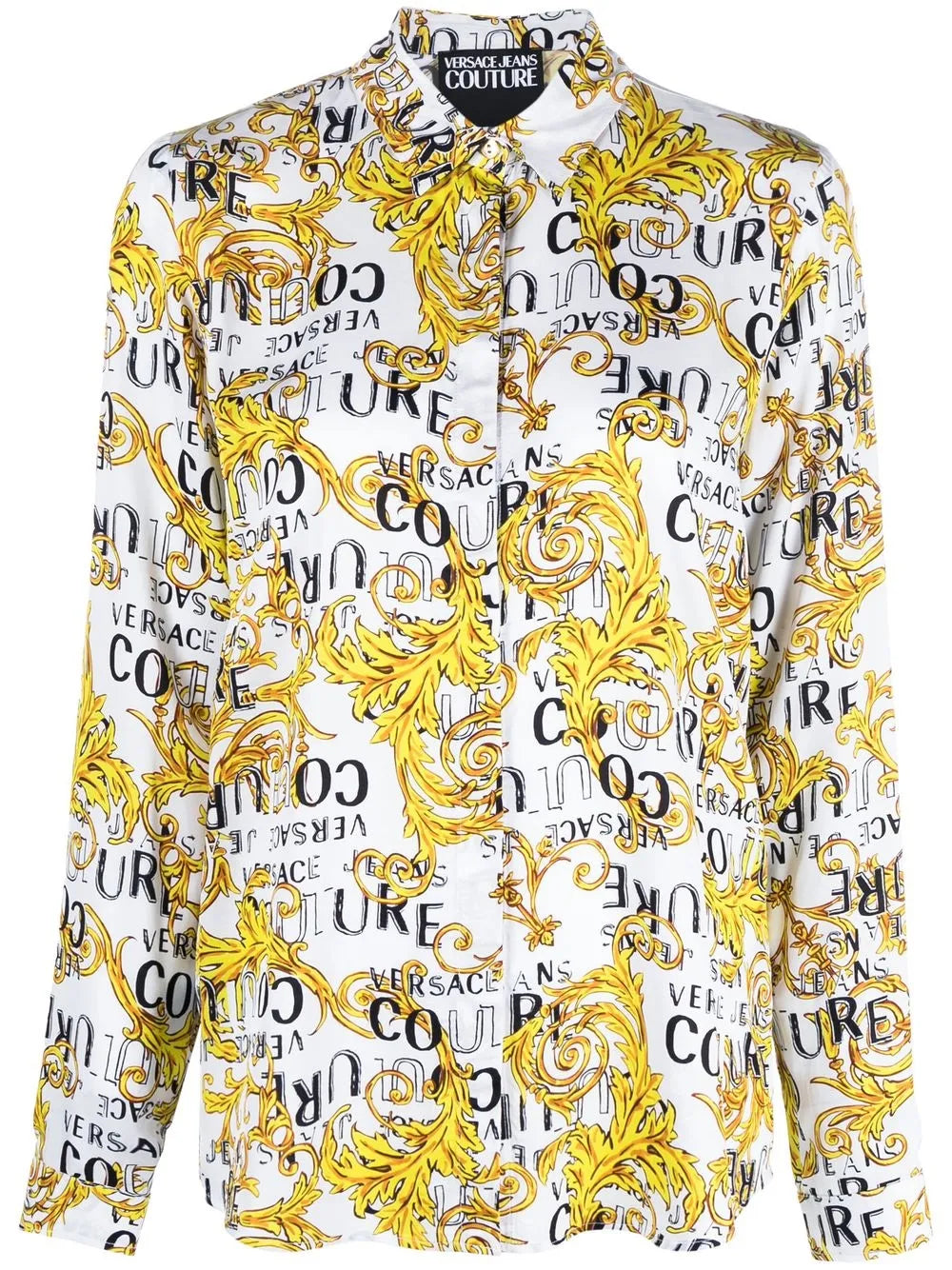 Logo Print Buttoned Shirt