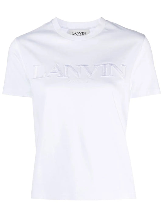 Logo-Lettering Cotton T-Shirt