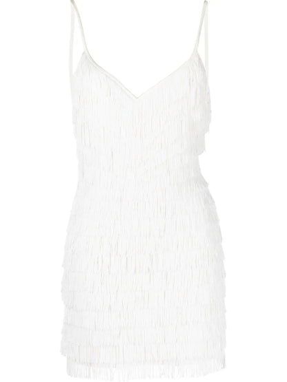Fringed Mini Dress