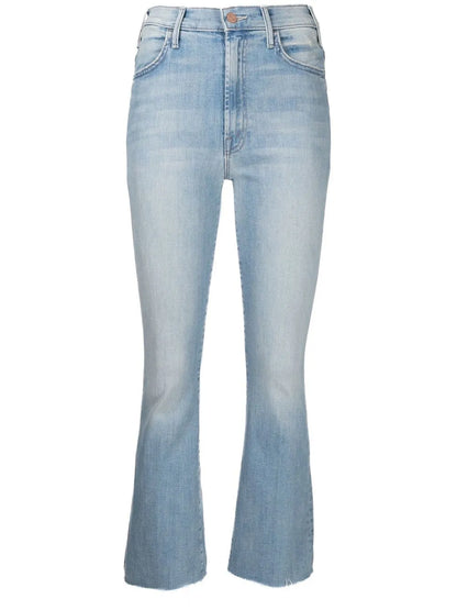 High-Rise Ankle-Length Bootcut Jeans