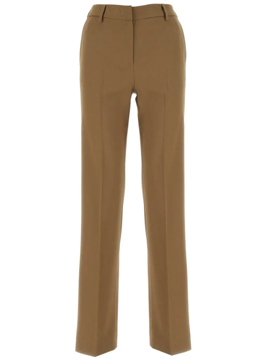 Wool-Blend Trousers
