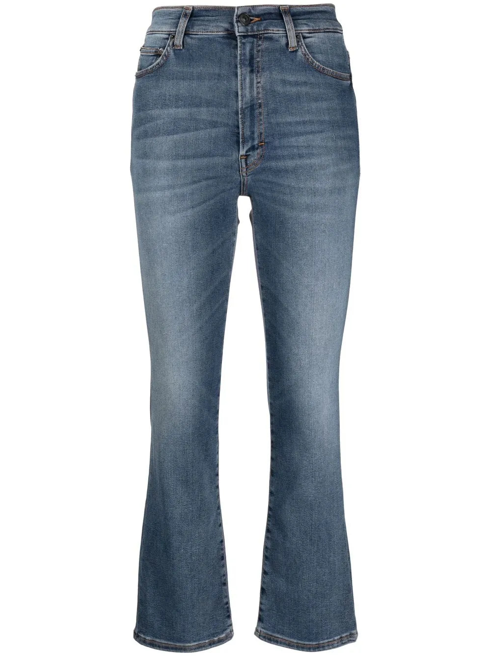Flared High-Waisted Jeans