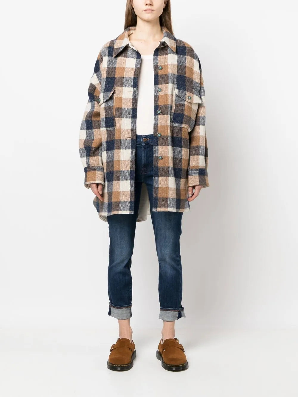 Mid-Rise Cropped Jeans