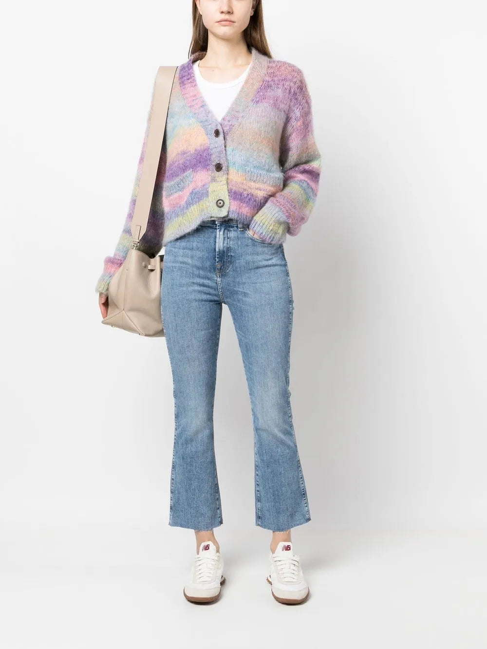 Flared Cropped Jeans