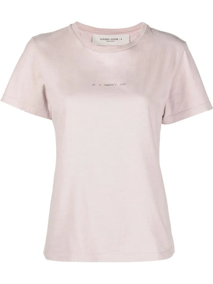 Rear Logo-Print Detail T-Shirt
