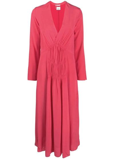Nemalia Ruched Midi Dress