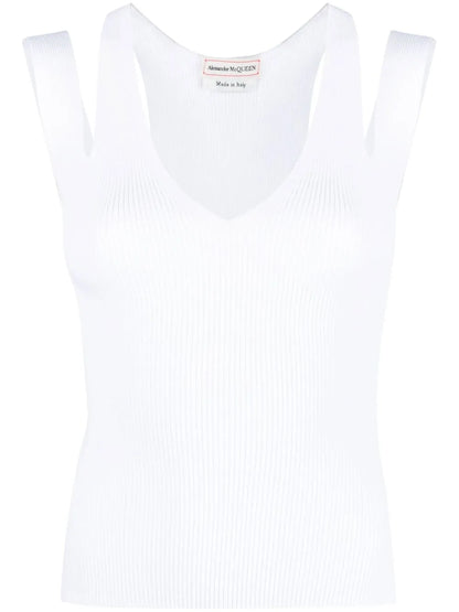 Ribbed-Knit Tank Top