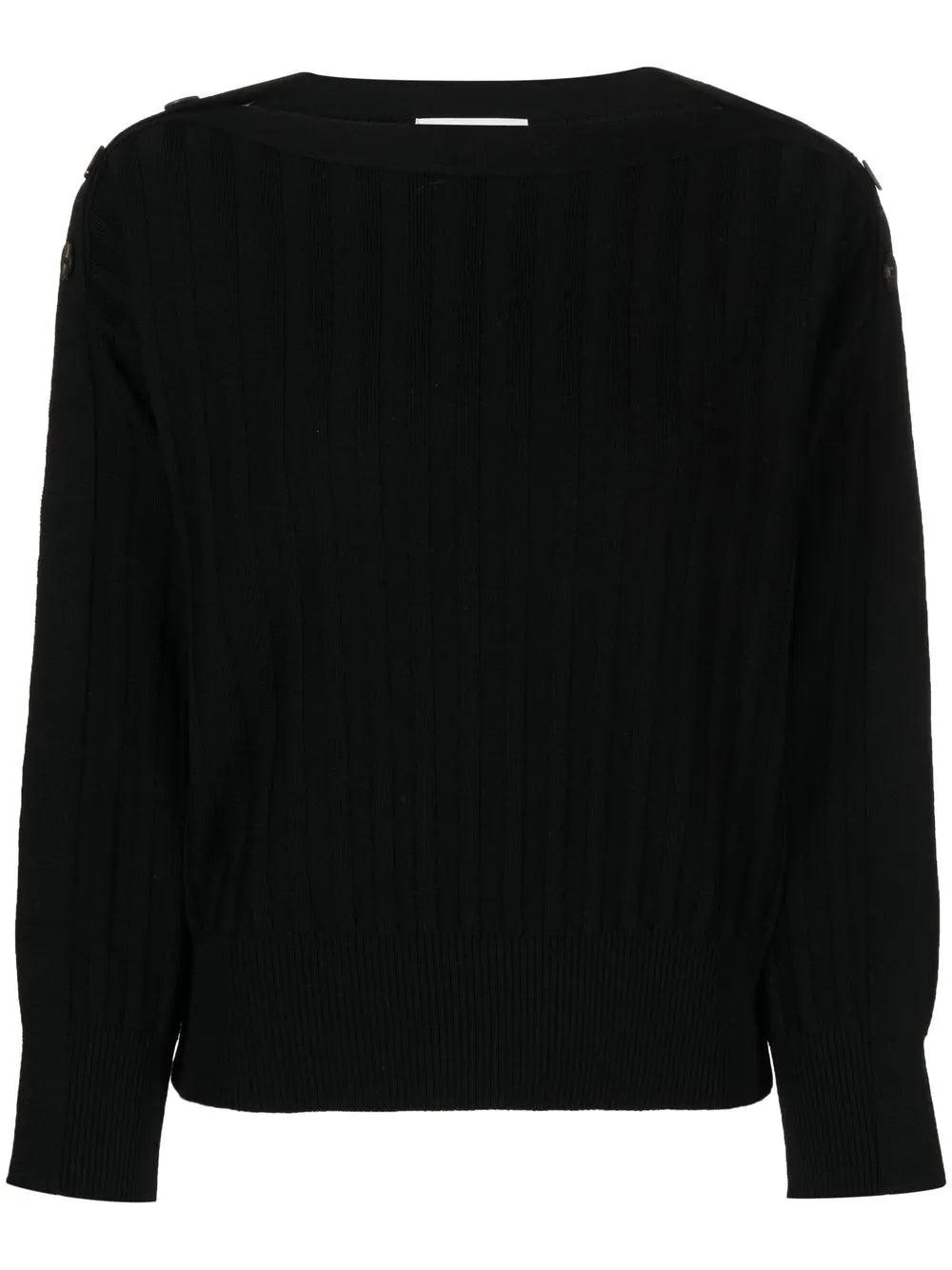 Ribbed-Knit Wool Jumper