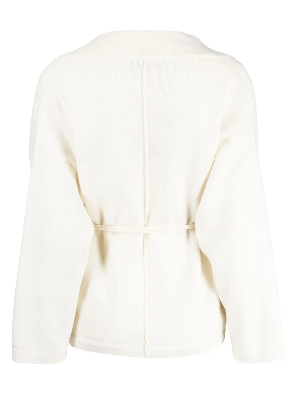 V-Neck Tie-Waist Cardigan
